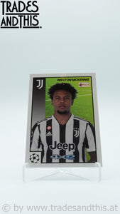 2021-22 Topps Merlin's Heritage 97 UCL Weston McKennie #43
