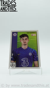 2021-22 Topps Merlin's Heritage 97 UCL Kai Havertz #49