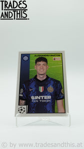 2021-22 Topps Merlin's Heritage 97 UCL Alessandro Bastoni #54