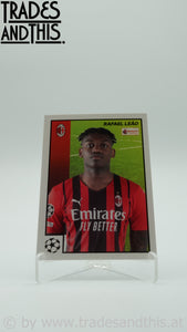2021-22 Topps Merlin's Heritage 97 UCL Rafael Leao #63