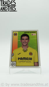 2021-22 Topps Merlin's Heritage 97 UCL Gerard Moreno #84