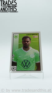 2021-22 Topps Merlin's Heritage 97 UCL Lukas Nmecha #96