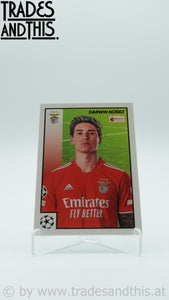 2021-22 Topps Merlin's Heritage 97 UCL Darwin Nunez #97