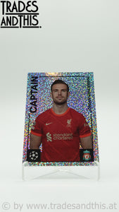 2021-22 Topps Merlin's Heritage 97 UCL Jordan Henderson #107