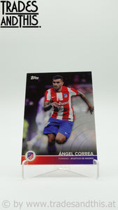 2021-22 Topps Atletico Madrid Team Set Angel Correa #18