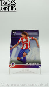 2021-22 Topps Atletico Madrid Team Set Javi Serrano #22 RC