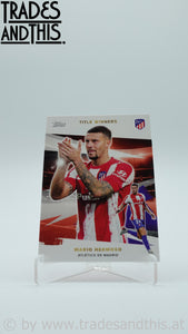2021-22 Topps Atletico Madrid Team Set Mario Hermoso #38