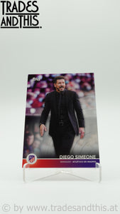 2021-22 Topps Atletico Madrid Team Set Diego Simeone #50