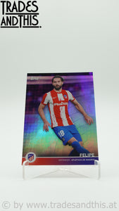 2021-22 Topps Atletico Madrid Team Set Rainbow 157/199 Felipe #3