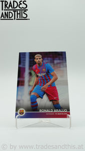 2021-22 Topps FC Barcelona Team Set Ronald Araujo #5