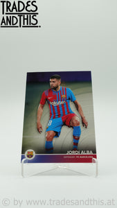 2021-22 Topps FC Barcelona Team Set Jordi Alba #6