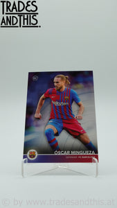 2021-22 Topps FC Barcelona Team Set Oscar Mingueza #7 RC