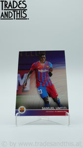 2021-22 Topps FC Barcelona Team Set Samuel Umtiti #8