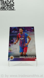 2021-22 Topps FC Barcelona Team Set Sergio Busquets #10
