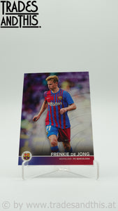 2021-22 Topps FC Barcelona Team Set Frenkie De Jong #12