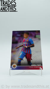 2021-22 Topps FC Barcelona Team Set Ansu Fati #16