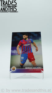 2021-22 Topps FC Barcelona Team Set Sergio Aguero #17