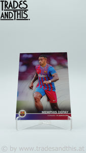 2021-22 Topps FC Barcelona Team Set Memphis Depay #18