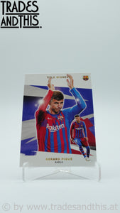 2021-22 Topps FC Barcelona Team Set Gerard Pique #44