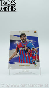 2021-22 Topps FC Barcelona Team Set Sergi Roberto #45