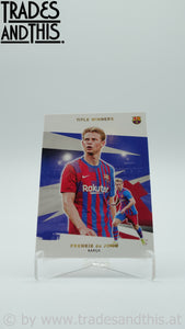 2021-22 Topps FC Barcelona Team Set Frenkie De Jong #46