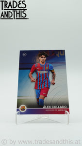 2021-22 Topps FC Barcelona Team Set Alex Collado #50 RC