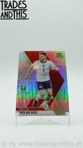 2021 Panini Mosaic UEFA Euro 2020 Silver Prizm Declan Rice #107