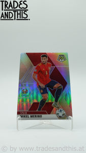 2021 Panini Mosaic UEFA Euro 2020 Silver Prizm Mikel Merino #165