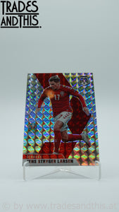 2021 Panini Mosaic UEFA Euro 2020 Silver Mosaic Jens Stryger Larsen #37