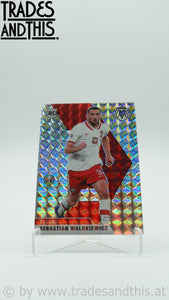 2021 Panini Mosaic UEFA Euro 2020 Silver Mosaic Sebastian Walukiewicz #65