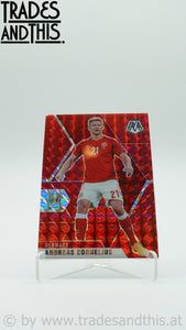 2021 Panini Mosaic UEFA Euro 2020 Red Mosaic Andreas Cornelius #34