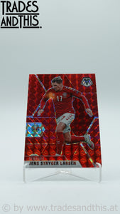 2021 Panini Mosaic UEFA Euro 2020 Red Mosaic Jens Stryger Larsen #37