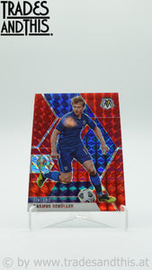 2021 Panini Mosaic UEFA Euro 2020 Red Mosaic Rasmus Schüller #46