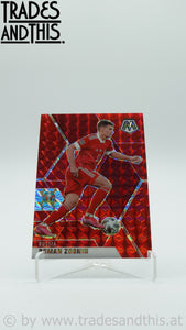 2021 Panini Mosaic UEFA Euro 2020 Red Mosaic Roman Zobnin #74