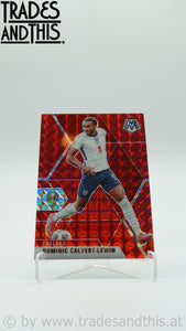 2021 Panini Mosaic UEFA Euro 2020 Red Mosaic Dominic Calvert-Lewin #104