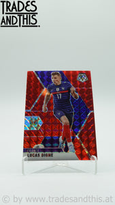 2021 Panini Mosaic UEFA Euro 2020 Red Mosaic Lucas Digne #115