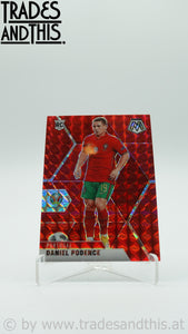 2021 Panini Mosaic UEFA Euro 2020 Red Mosaic Daniel Podence #157