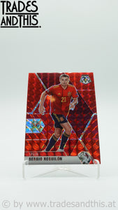 2021 Panini Mosaic UEFA Euro 2020 Red Mosaic Sergio Reguilon #170