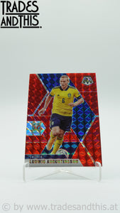 2021 Panini Mosaic UEFA Euro 2020 Red Mosaic Ludwig Augustinsson #173