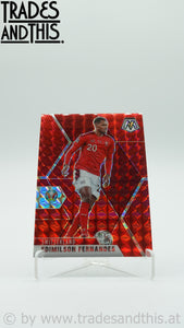 2021 Panini Mosaic UEFA Euro 2020 Red Mosaic Edimilson Fernandes #182