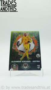 2021 Panini Mosaic UEFA Euro 2020 Pitch Masters Alexander Schlager #1