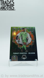 2021 Panini Mosaic UEFA Euro 2020 Pitch Masters Thibaut Courtois #2