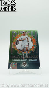 2021 Panini Mosaic UEFA Euro 2020 Pitch Masters Thomas Delaney#5