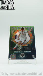 2021 Panini Mosaic UEFA Euro 2020 Pitch Masters Adam Nagy #10