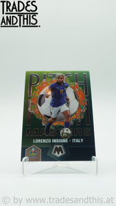2021 Panini Mosaic UEFA Euro 2020 Pitch Masters Lorenzo Insigne #11