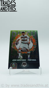 2021 Panini Mosaic UEFA Euro 2020 Pitch Masters Joao Moutinho #15