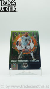 2021 Panini Mosaic UEFA Euro 2020 Pitch Masters Stuart Armstrong #17