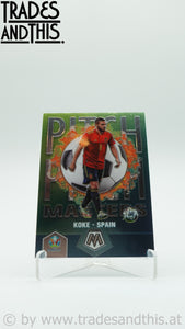 2021 Panini Mosaic UEFA Euro 2020 Pitch Masters Koke #19