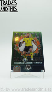 2021 Panini Mosaic UEFA Euro 2020 Pitch Masters Sebastian Larsson #20