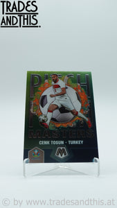 2021 Panini Mosaic UEFA Euro 2020 Pitch Masters Cenk Tosun #22